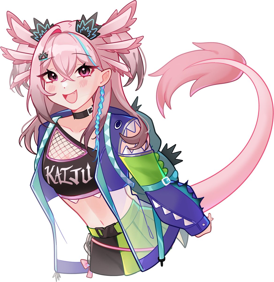 Azusa Kairu 🦎💥Kaiju Axolotl tweet media