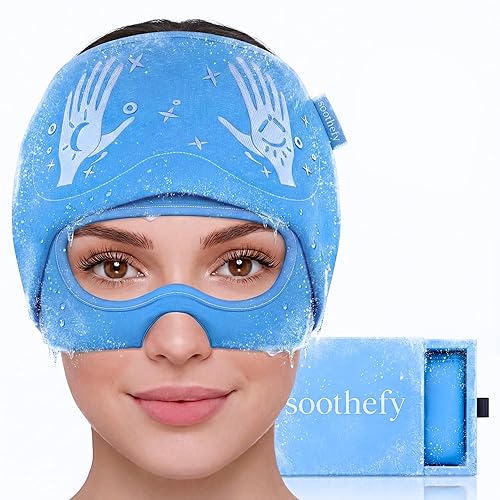 AriaDisjointed's tweet photo. I just received Soothefy Migraine Relief Cap with Slide-Up Eye Mask - Patent Pending - Headache Relief Hat for Hangover, Stress, Tension - Buttery Soft, Made for Bad Days - Ocean Breeze from talimn via Throne. Thank you! https://t.co/mnw0ItWNMr #Wishlist #throne https://t.co/B1GSpJsYd4