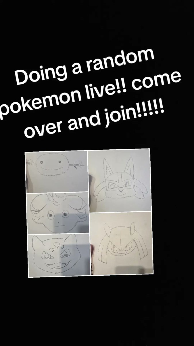 Come and join my pokemon live!!! We're chatting and drawing pokemon!!!

m.twitch.tv/trifoxshoppe/

#PokemonDay #pokemon
#PokemonPokopia
