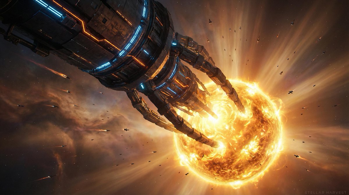 PromptSin's tweet photo. Raiding a star for power has never looked this polished 🚀🔥
Tag your crewmate who’d take this interstellar job
#AIArt #GenerativeAIArt https://t.co/asIoFcvQeG