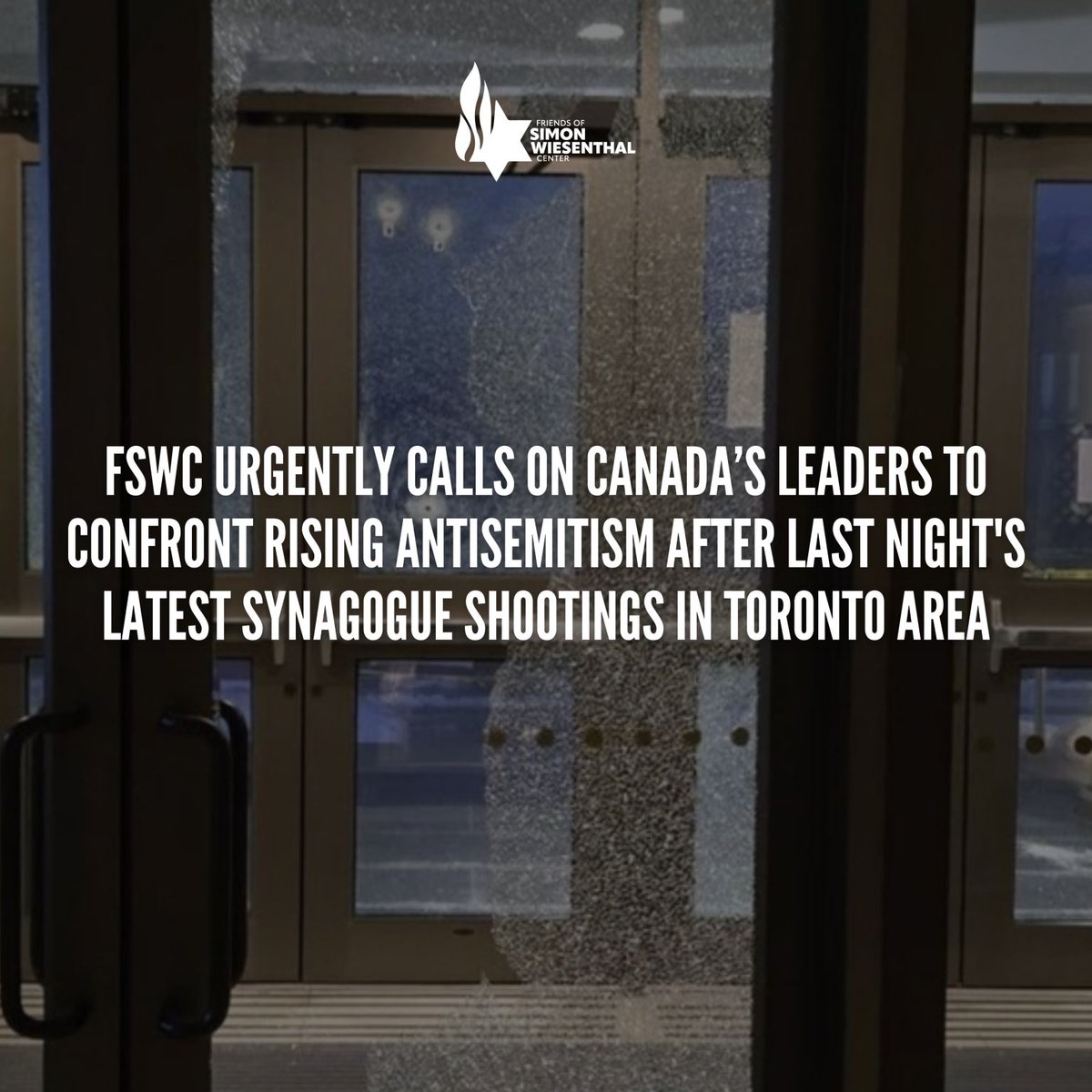 Friends of Simon Wiesenthal Center tweet media