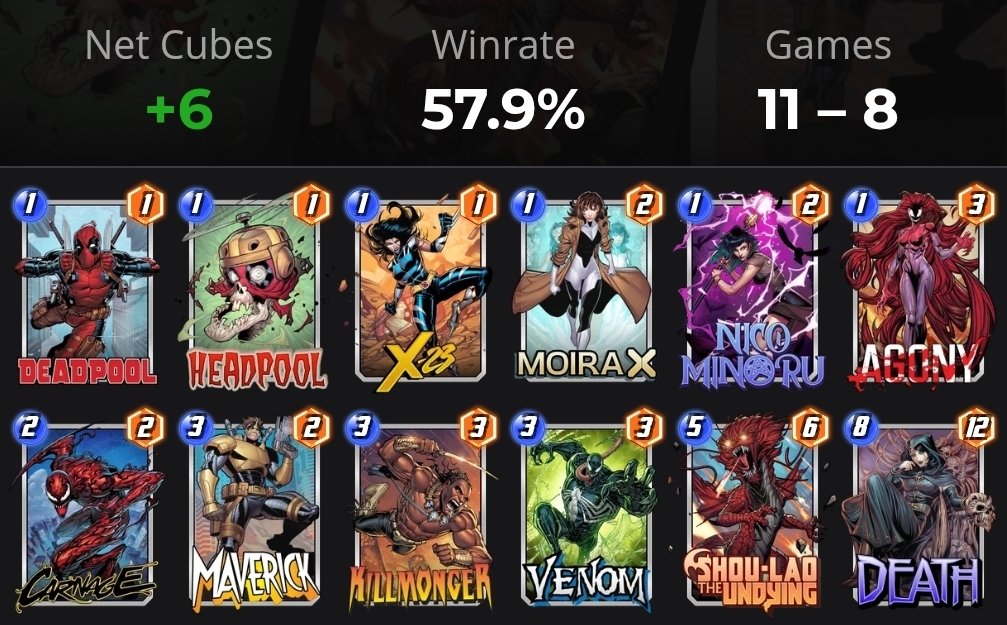 Zodrex Marvel Snap tweet media