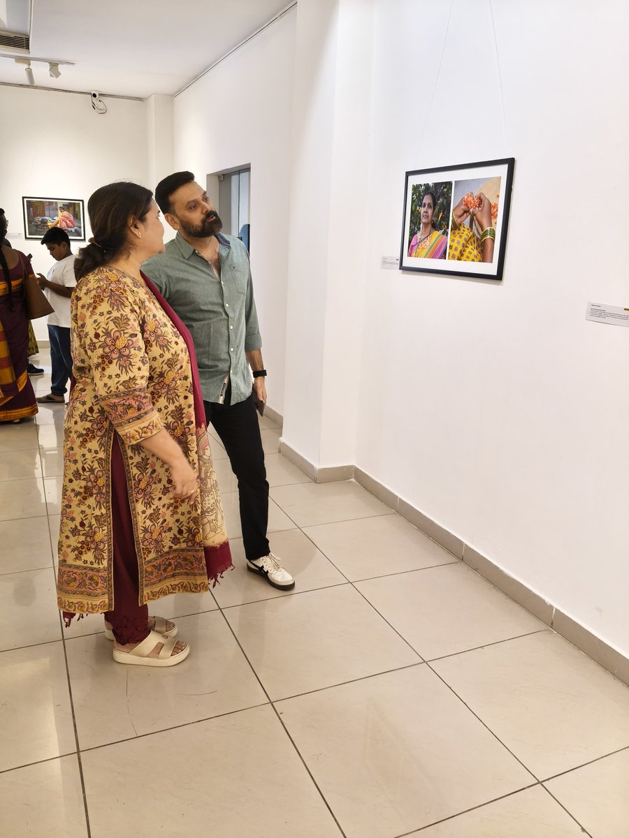 chitramayee's tweet photo. On the occasion of "International Women's Day", a photography Exhibition was organized . Curated by Aquin mathew HCP Director inaugurated at 11.00 am on 8th March 2026 - 15th March 2026 by chief guest Dr. Lakshmi Korra IAS. https://t.co/CpULQGfjUz