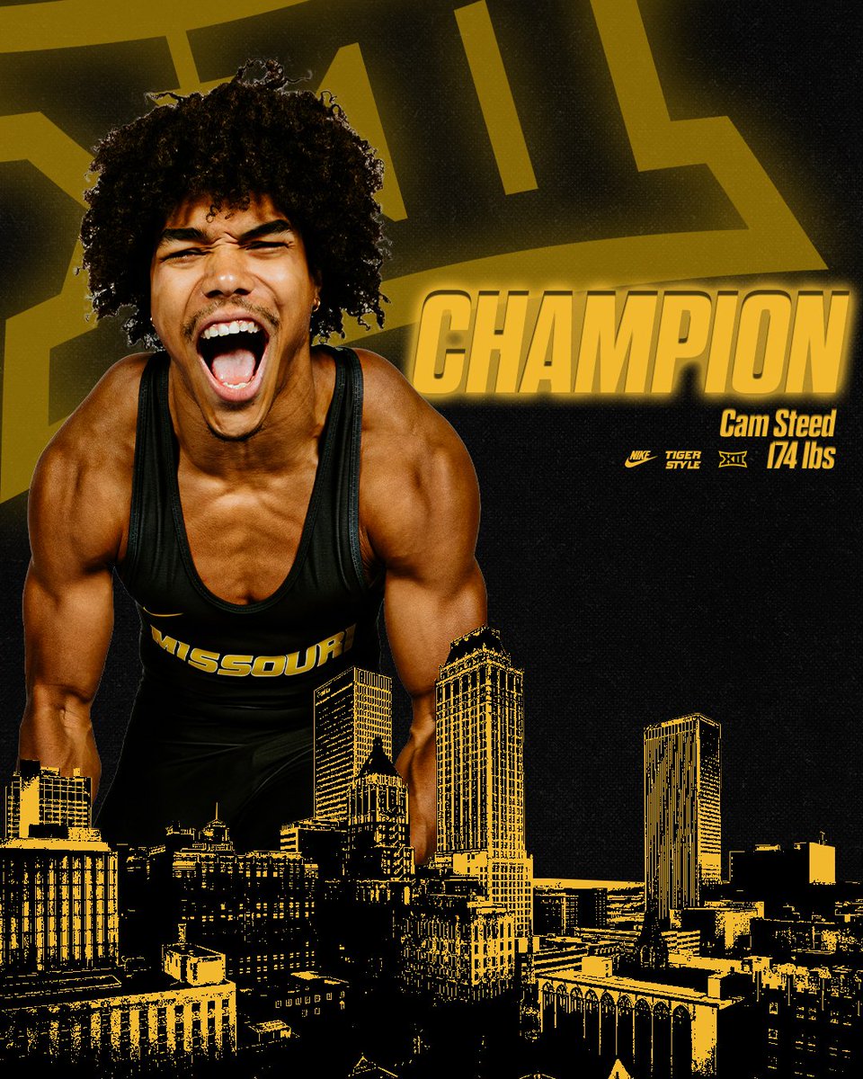 TIGER KING 👑

Congratulations to Cam Steed on his first Big 12 Title!

#TigerStyle