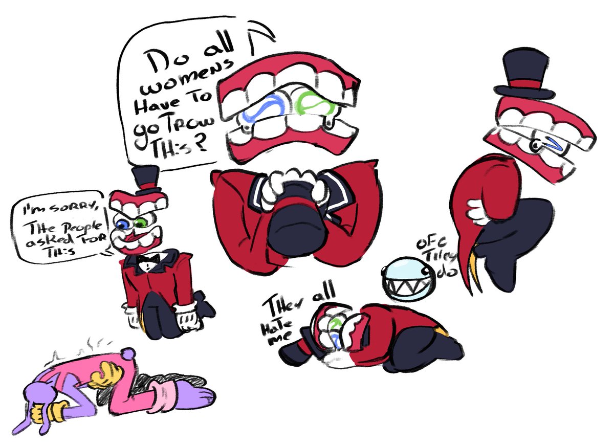 Projecting my problems onto caine (and jax cause why not)
#tadc