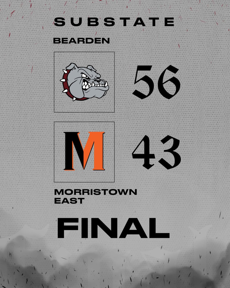 BHSLadyBulldogs's tweet photo. Final Score  

Bearden 56
Morristown East 43  

LeMarbre 17
Hodge 13 @natalyahodge2
Hunt 11 @RileyHunt2027
Rainey 4 @ECRainey20
Foster 4 @KatieSFoster26
Mills 4 @TheolaMills33 
Myers 3 @baylie_myers013

@5StarPreps
@prepxtra
@CoachTScoresTN https://t.co/1yVm1kwOeV