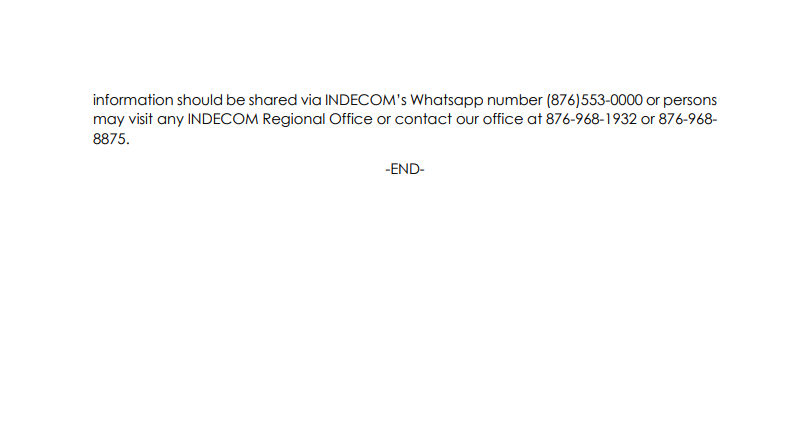 suezeecue's tweet photo. INDECOM Press release: INDECOM investigation into triple fatal police shooting incident on March 6 https://t.co/R2rqafXlQG #INDECOM #Jamaica https://t.co/eRsZ2Zh4Cn