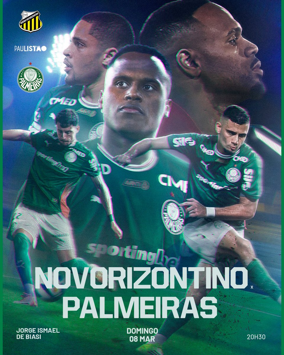 É DECISÃO, #FAMÍLIAPALMEIRAS! VAMOS PARA OS ÚLTIMOS 90 MINUTOS PELA TAÇA! LUTAREMOS JUNTOS, SEM PARAR, EM BUSCA DO NOSSO OBJETIVO! HOJE É DIA DE PALMEIRAS E NADA MAIS IMPORTA! 💚🤍