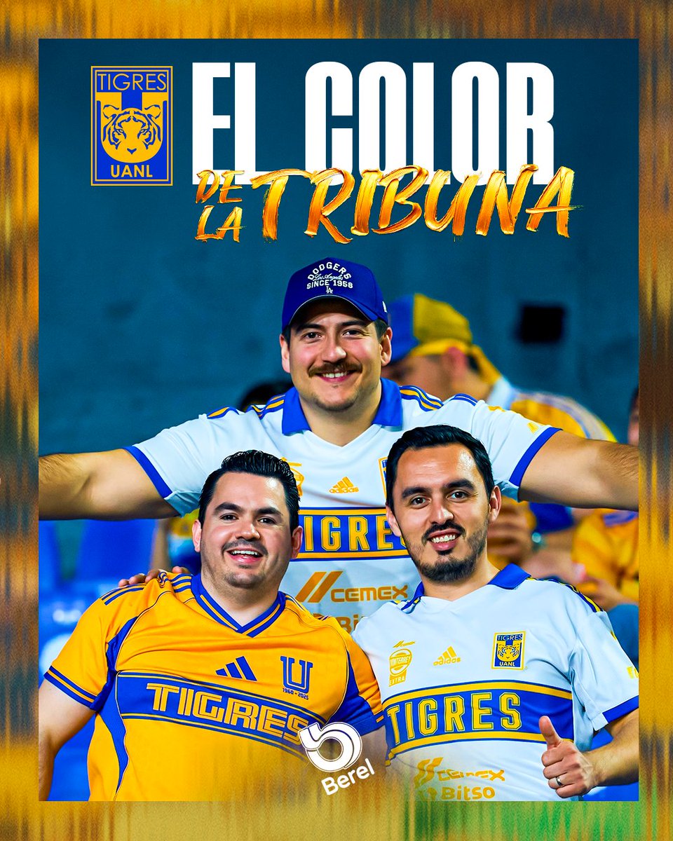 TigresOficial's tweet photo. La gente de la U de Nuevo León. 😎

@GrupoBerel https://t.co/SwrqLc9XTT