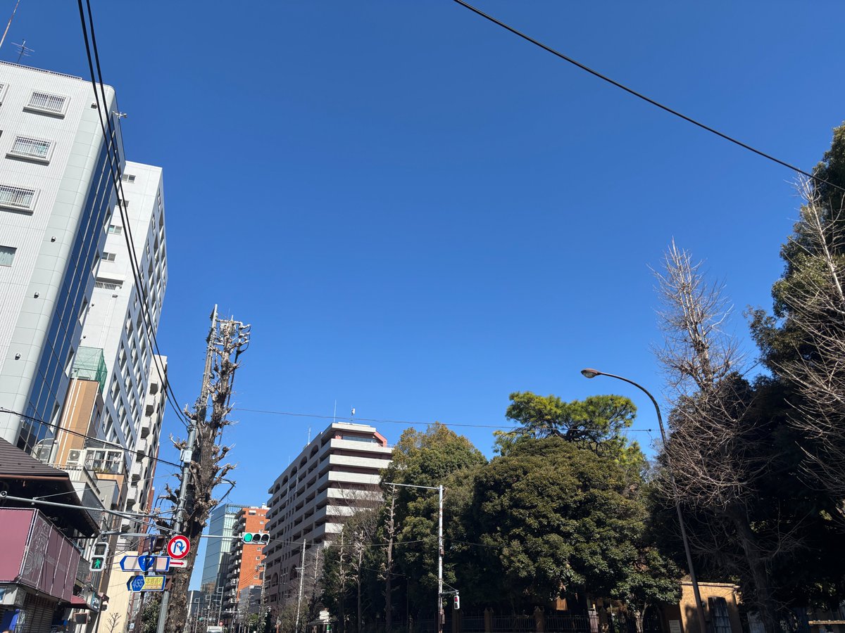 おはようございます✨
今の #文京区 西片の天気は晴れ☀気温は９℃
今日は #エスカレーターの日 風が強い日が続いてますね
洗濯物が飛ばされませんように
皆さま、良い週末を😁

#今日は何の日
#イマソラ 
#公式企業が地元の天気を言い合う