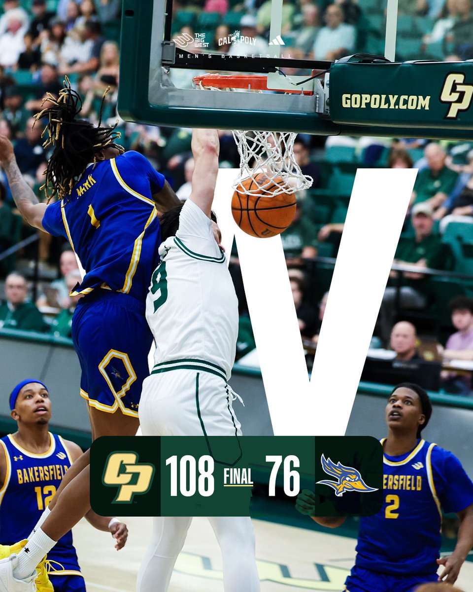 Cal Poly Men’s Basketball tweet media