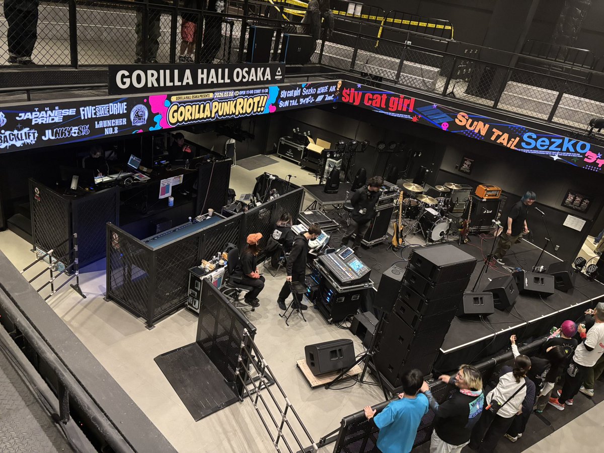 polysickeita's tweet photo. 本日はこれ！！！！
ゴリラホール GORILLA PUNK RIOT!!
THE SKIPPERSが2ドリ1000円破格です。
今日は先週より予習したからはしゃぐ！ぞ！ https://t.co/xCuajEVhZB
