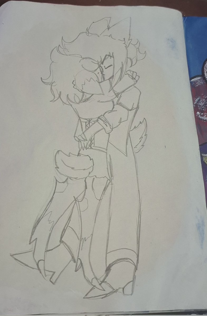 PietraWeber12's tweet photo. 'gay' 🤷‍♀️🤷‍♀️

#hazbinhotel #alastor #OC https://t.co/q5nSMHJ6xR