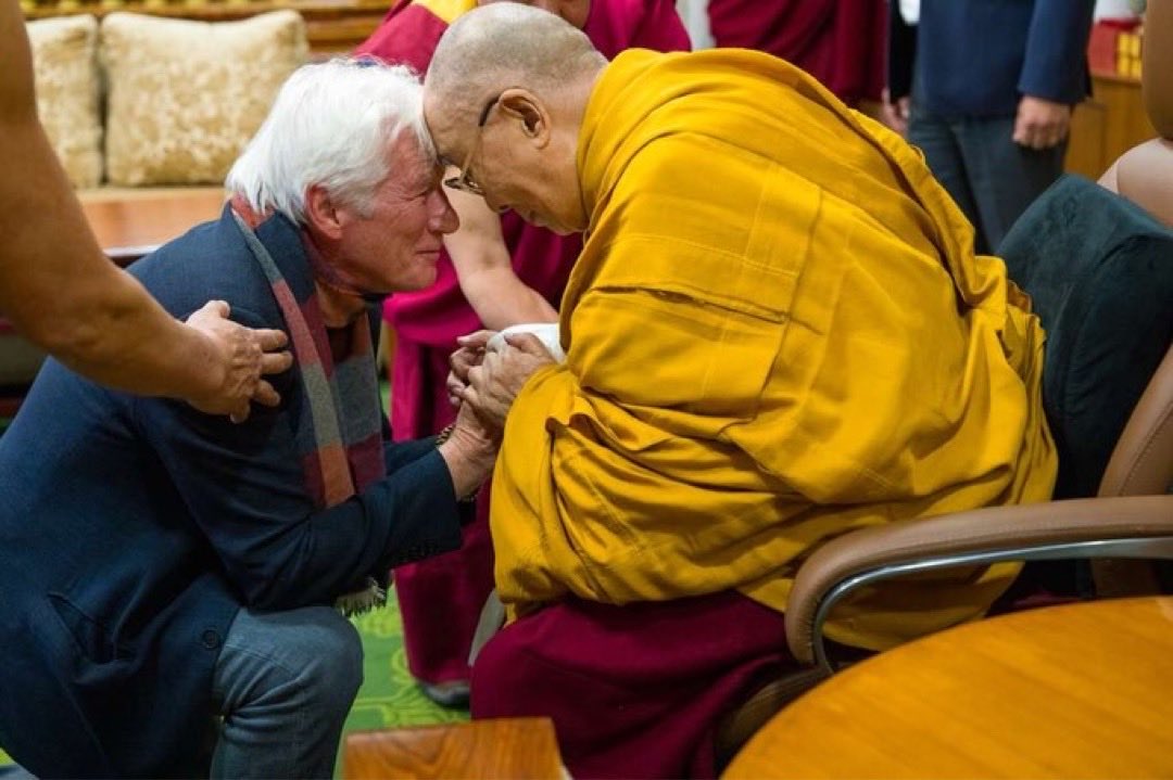 Richard Gere shares greetings from Dharamshala, where he is visiting as Tibet supporters from 32 countries gather during the 90th birthday year of His Holiness the 14th Dalai Lama and the Year of Compassion observed by the Central Tibetan Administration.

During his visit, he
