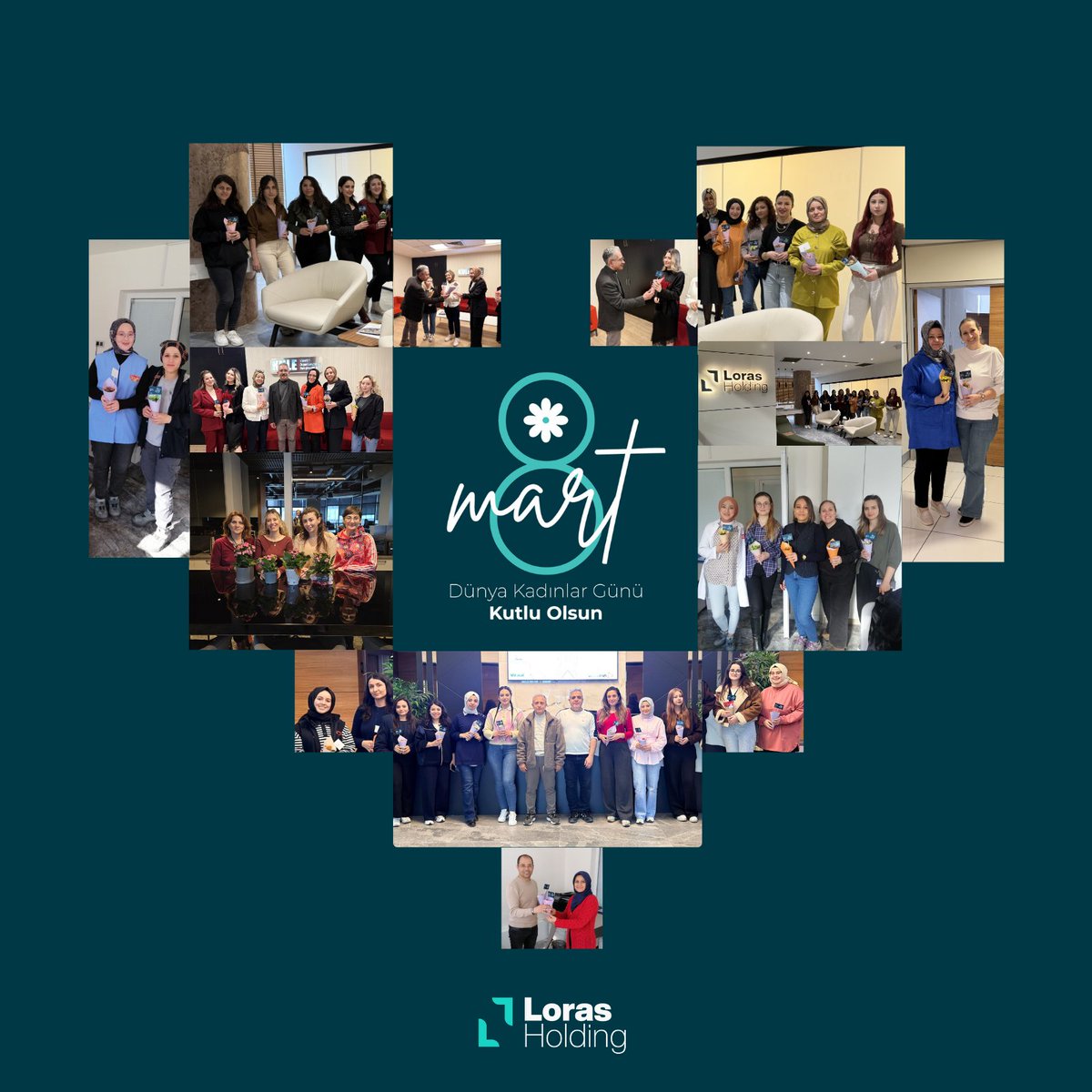 lorasholding's tweet photo. Ofislerimizde, üretim sahalarımızda ve hayatın her anında değer üreten tüm kadınların 8 Mart Dünya Kadınlar Günü kutlu olsun. 

Birlikte çok daha güçlü geleceğe… 

#LorasHolding #DünyaKadınlarGünü https://t.co/t8UJZ01VMT