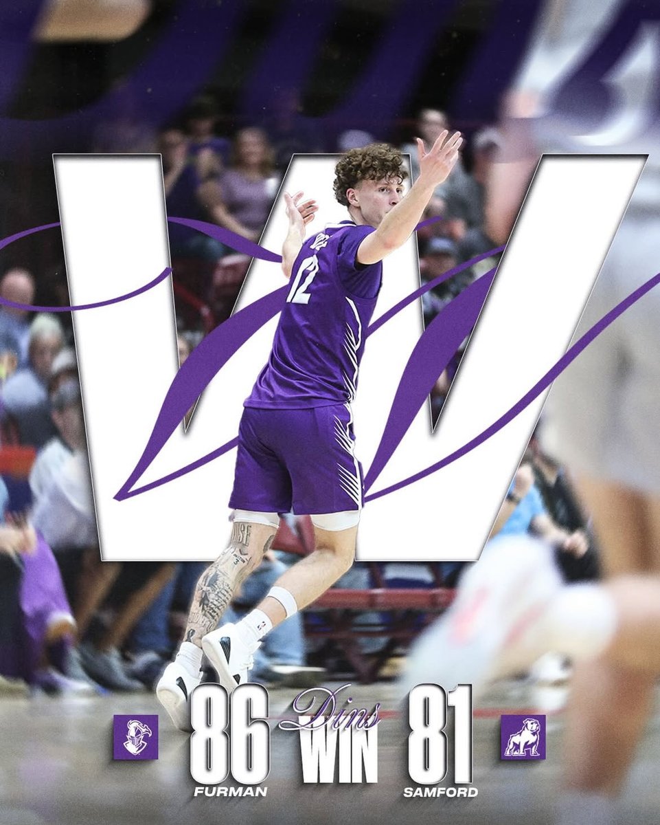 Furman_Alumni's tweet image. The @furmanmbb team secured the W to advance to the @SoConSports Basketball Championship Semifinals. Thank you to everyone who came out to cheer them on. We’ll see you again tomorrow!! #DinsWIN #AllDIN #BetterTogether