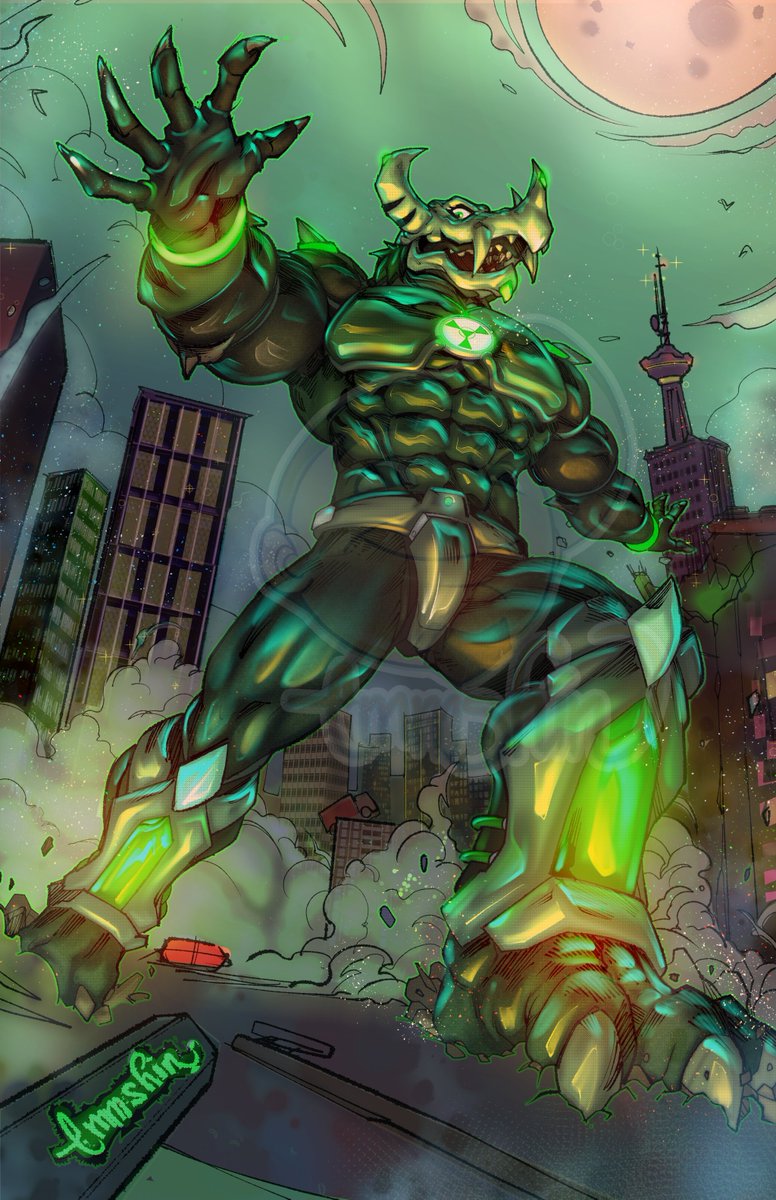 DreiWarGreyMon

#ArtCommission for @ ArmoredGiant at DA

* * *OPEN for COMMISSION! * * * 
#emmshin #Titan #SketchEmAll #Kaiju