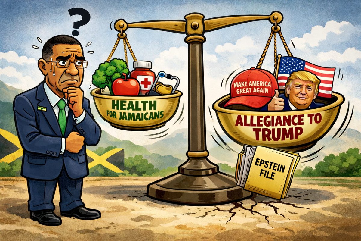 JohnPolack4's tweet photo. He never choose Jamaica. Visa over the health of Jamaicans. https://t.co/hgCYWiDA9k