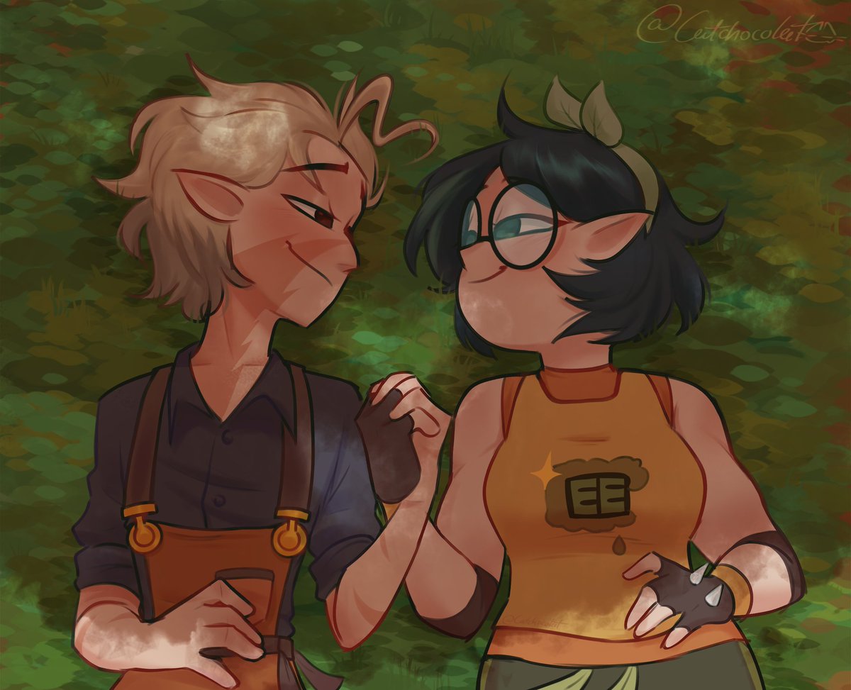 😊🌱✨️🧡
#TheOwlHouse #huntlow