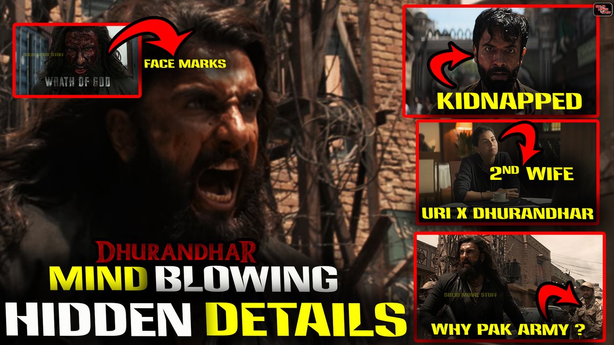 DHURANDHAR 2 TRAILER  MIND BLOWING HIDDEN DETAILS 🥵🔥

youtu.be/d18YoEtDs0Q  

#Dhurandhar2Trailer  #Dhurandhar  #Dhurandhar2TheRevenge #DhurandharTheRevengeTrailer   #RanveerSingh  #AdityaDhar  #YamiGautam  #VickyKaushal #BREAKDOWN