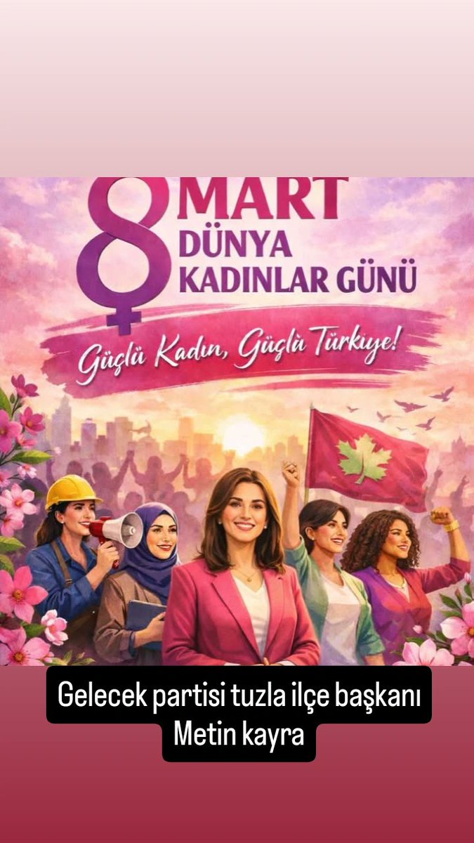 Metinkayra_'s tweet photo. Kadınlık hakkında büyük sözlere gerek yok; onun neler yapabildiğine bakmanız yeterli..! Mucizevi güçleriyle tüm kadınlarımızın  8 Mart Dünya Kadınlar Günü kutlu olsun!
Bir gün değil...Hergün kutlanması dileği ile..

Ahmet Davutoğlu @yesimkaradag_ @PerihanTogay @Aynurtatlii https://t.co/vedGAz2p14