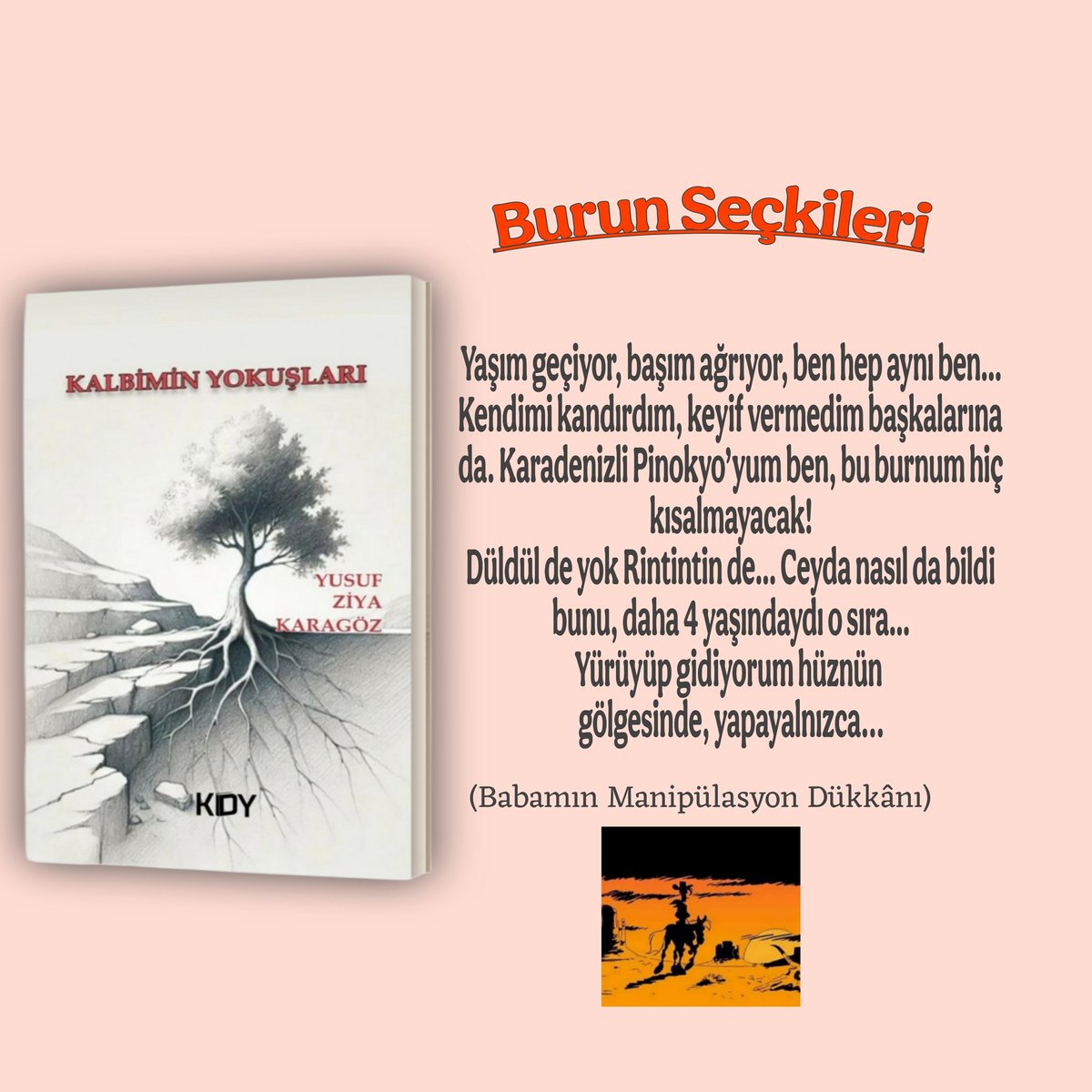 ziyakar's tweet photo. Bir ilk kitap için fazlasıyla öznel, çocuksu ve içten.. Belki birkaç kitabın öncüsü olacak. Ama kelli felli büyük bir yazar olmayacağıma da göre dramatik veya sansasyonel bir ölümde kült olacak ya en çok aranacak, anılacak eserim de bu olacak;) ne dedim ne yazdım, hiç bilemedim https://t.co/aJDzjkAHmL