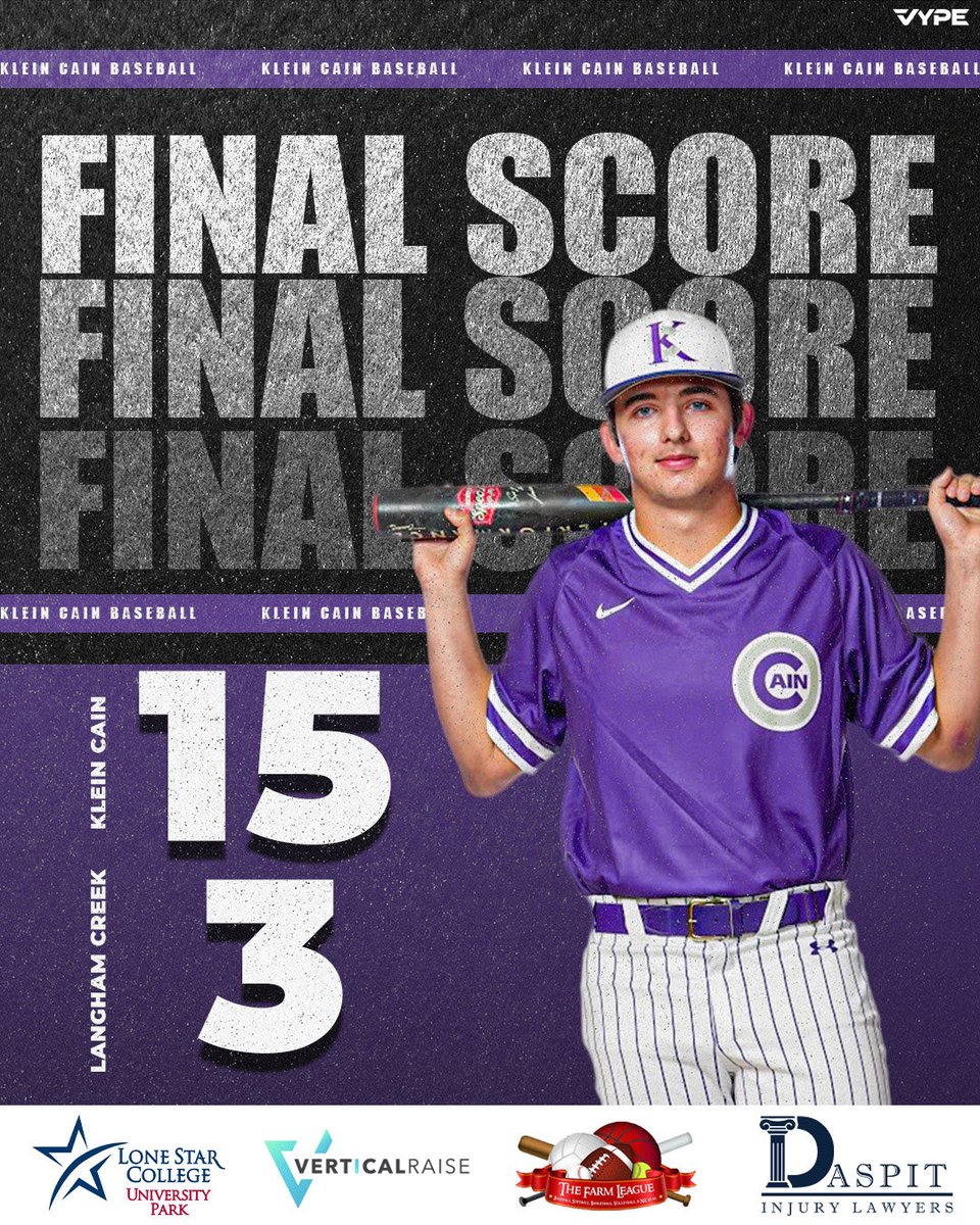 Klein Cain Baseball tweet media