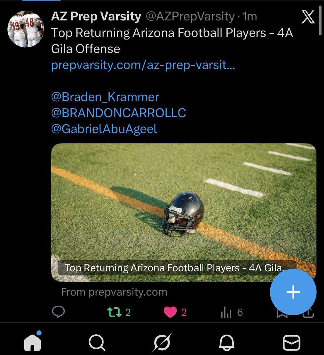 Brandon Carroll tweet media