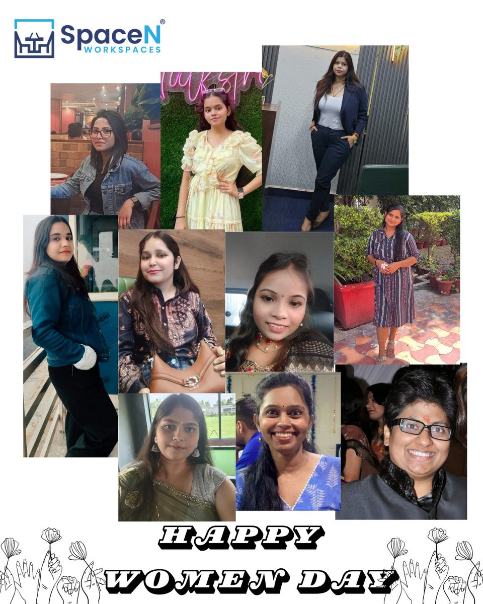 SpaceNworkspace's tweet photo. Cheers to the strength, grace, and unstoppable spirit of every woman. 
Today we celebrates women day.

#HappyWomenDay #EmpoweredWomen #StrengthAndGrace https://t.co/TSzGGFHVKg