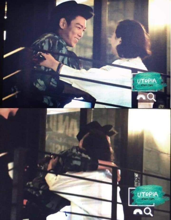 T.O.P hugging Seungri's mother 💙 It's definitely among my favorite photos. 
#topri #toptory