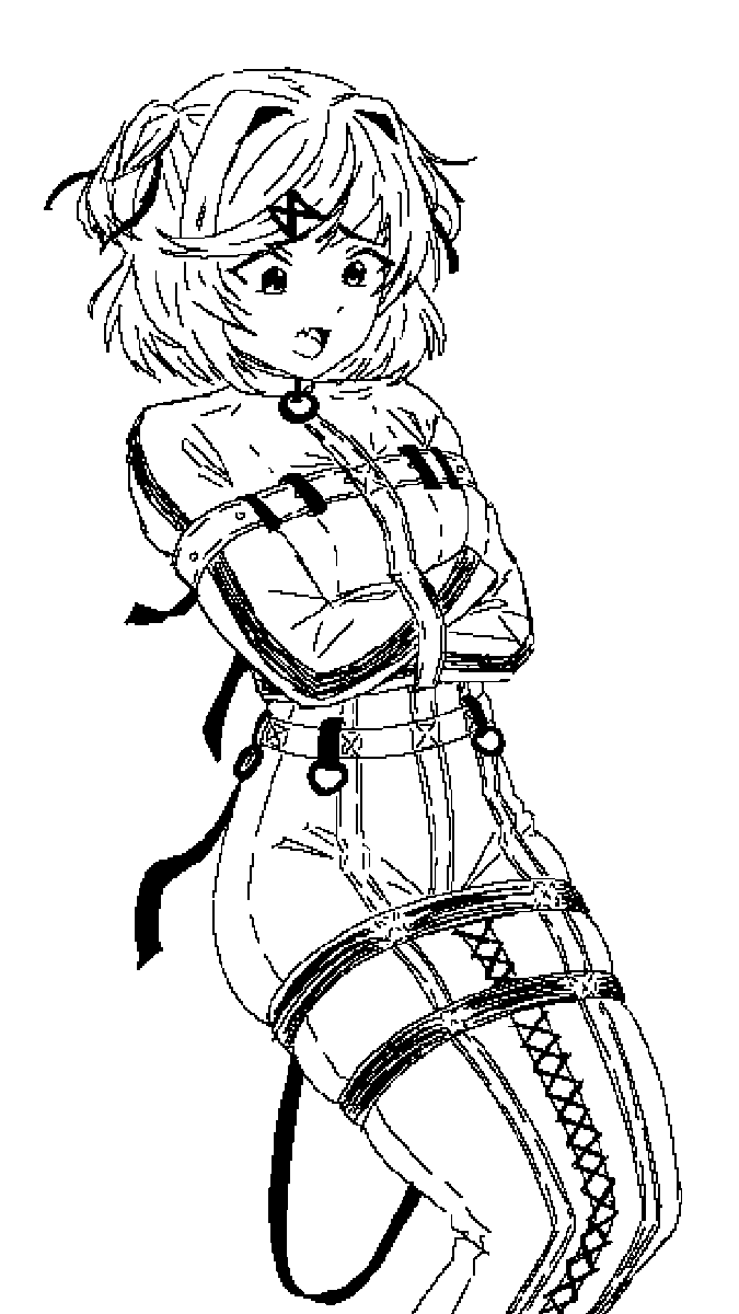 K1nkyn's tweet photo. Natsuki in straitjacket
#natsukiddlc #ddlc #straitjacked #bondage #belts https://t.co/gZSeVGPZWe