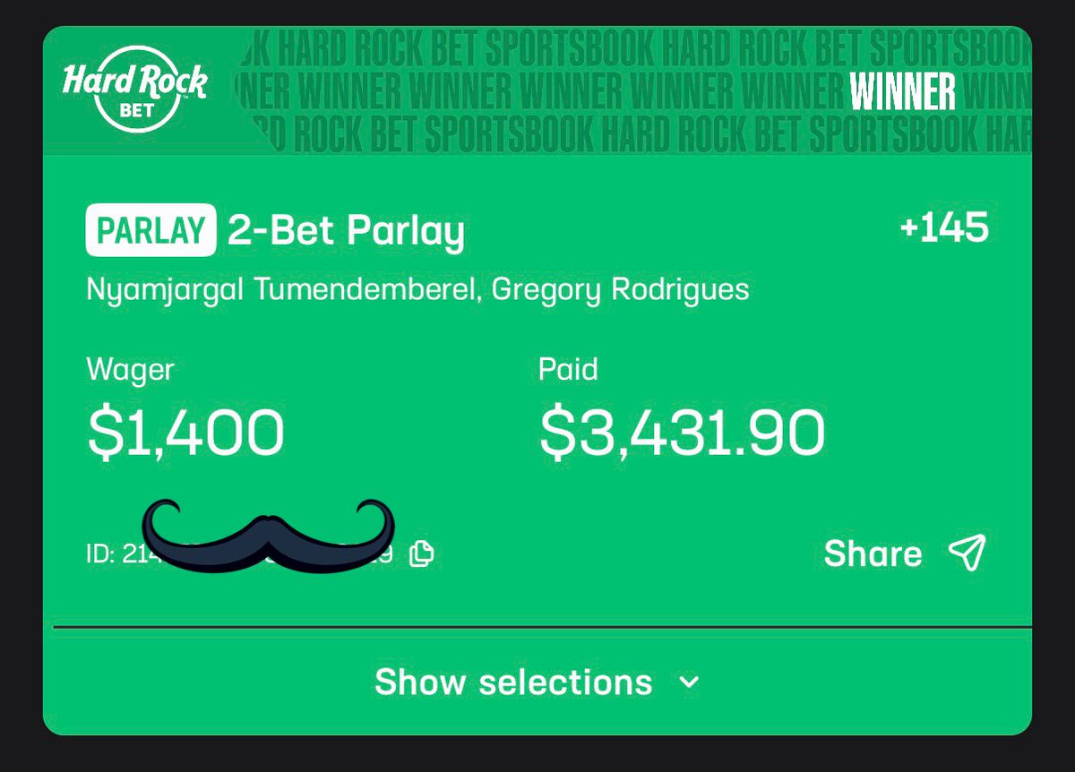 Your Favorite UFC Capper tweet media