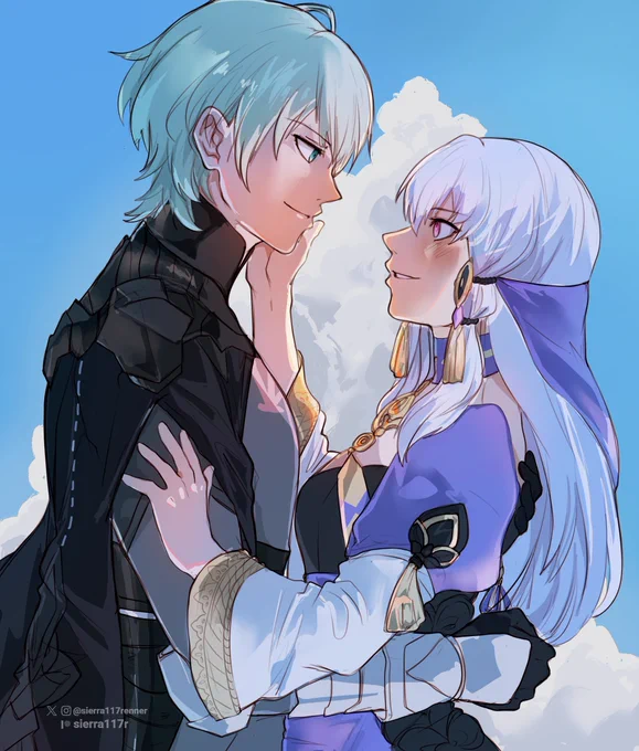 I made a second version, trying a different coloring style. (It was a practice). Tell me what you think :>