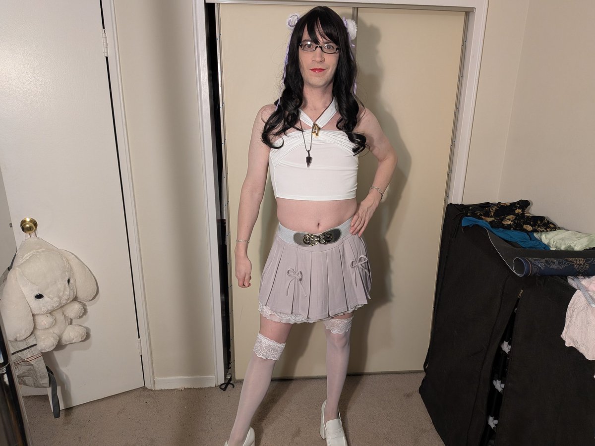 MissRiclosus's tweet photo. I did another cutest photo set #feminization #sissification #crossdressing #sissy #cd #crossdress #crossdresser #outfit #dressup https://t.co/T4HNxo0vrM