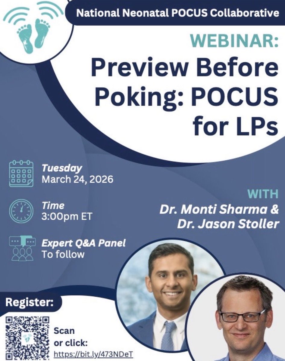 National Neonatal POCUS Collaborative tweet media