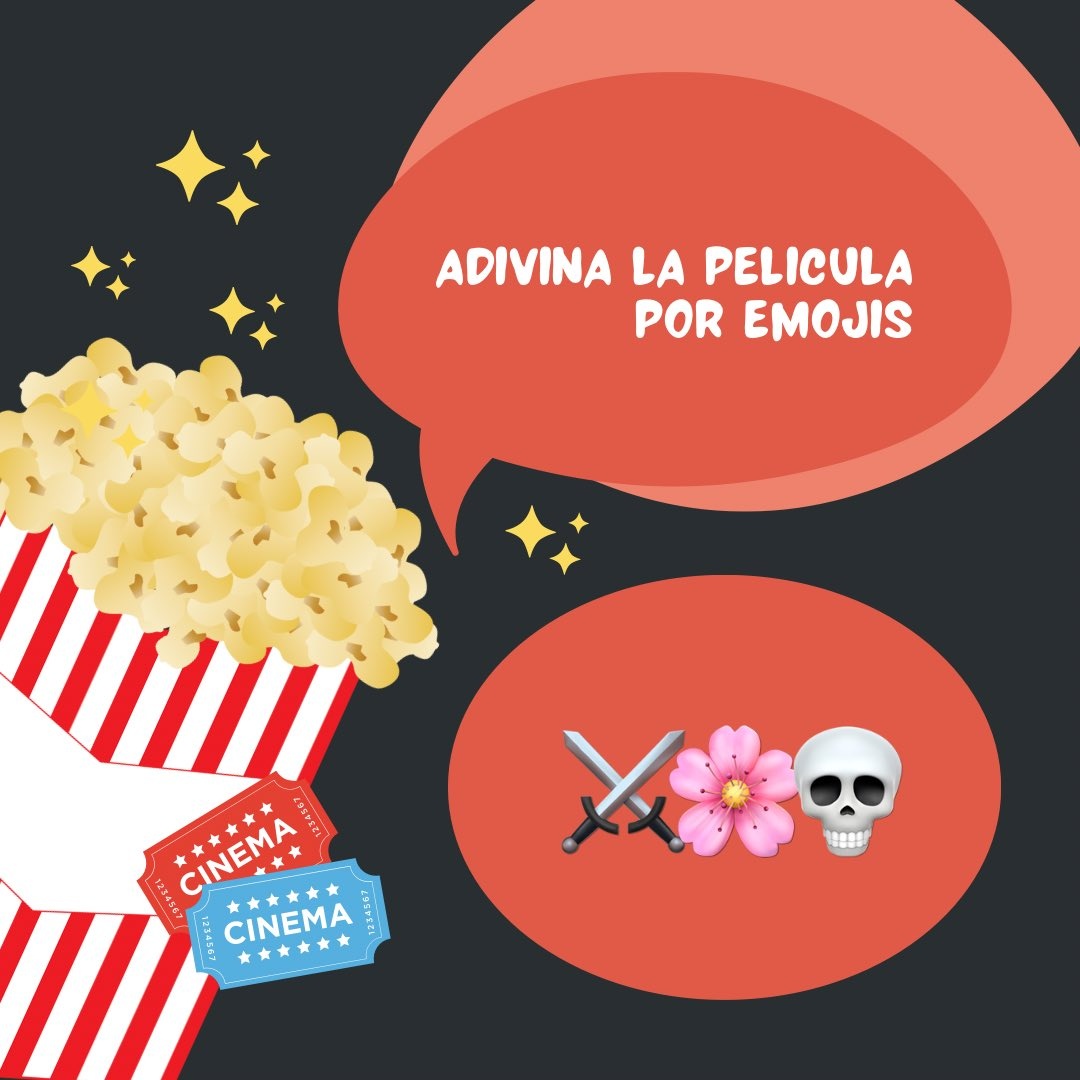 #9❤️
🎥 ADIVINA LA PELÍCULA POR EMOJIS 

🍿 Comenta el nombre de la película 
🍿 Adjunta tu captura de tu reproducción en Spotify donde se vea la hora. 

⏰ A las 9:00PM dirígete a <a href="/Destinadas_of/">Destinadas_oficial ❤️‍🩹🧶</a> para el siguiente hilo.
🔗 open.spotify.com/playlist/117am…
