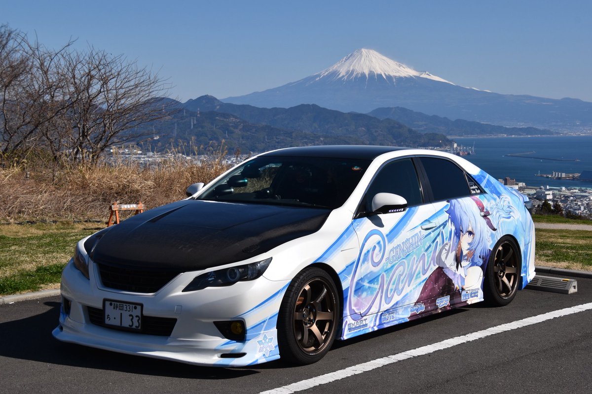 taki_URL10's tweet photo. 富士山バックに写真撮ってきた📸🗻
#マークX
#130系マークX
#MarkX
#GRX133
#EXART
#ROWEN https://t.co/mMpkjKjhK2