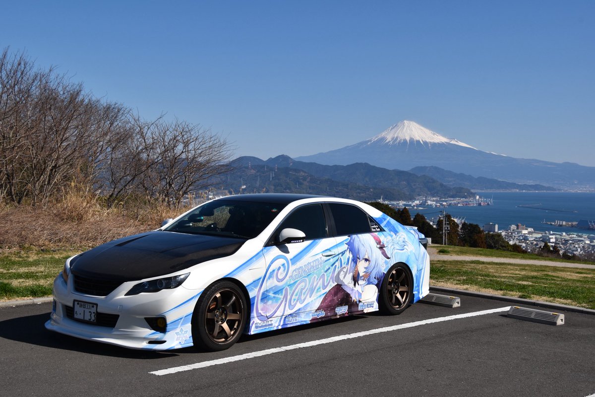 taki_URL10's tweet photo. 富士山バックに写真撮ってきた📸🗻
#マークX
#130系マークX
#MarkX
#GRX133
#EXART
#ROWEN https://t.co/mMpkjKjhK2