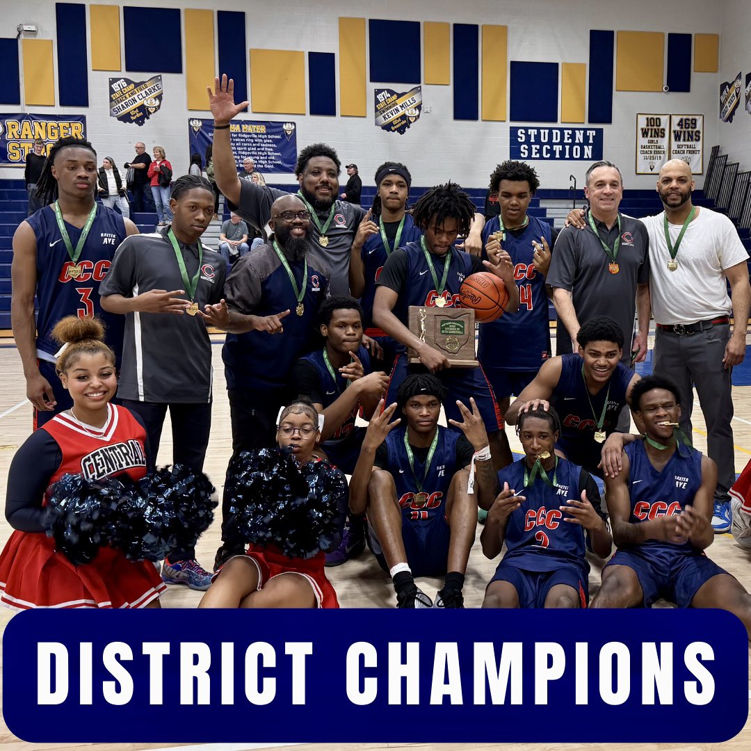 CCCIronmenAD's tweet photo. 🏀 DISTRICT CHAMPIONS! 🏀

Congrats to our Boys Basketball team on capturing the OHSAA Division IV Northeast 2 District Championship!

This achievement marks the program’s first district title since 2019!

#IronmenPride https://t.co/8VMmRJvEBm
