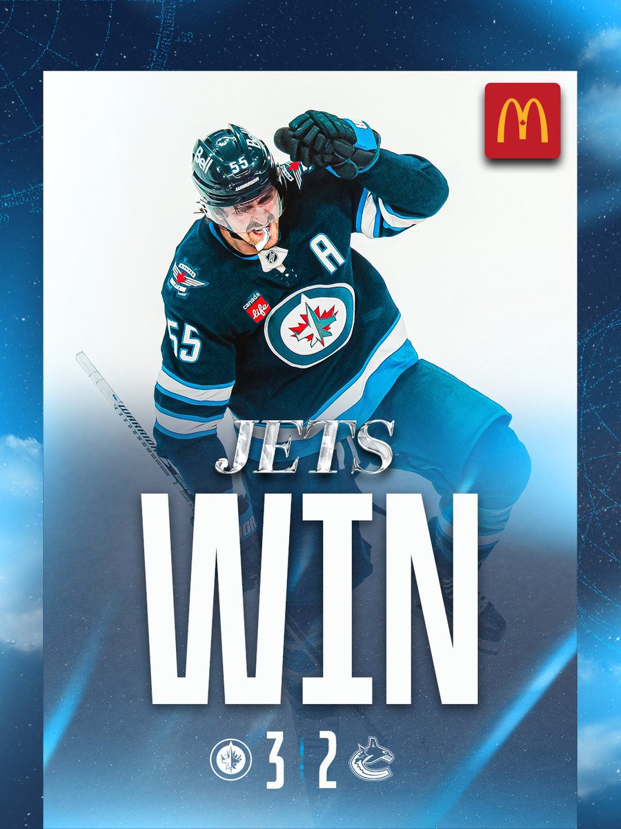 GIDDY UP 🤠

wpgjets.co/MyMcDs | #GoJetsGo