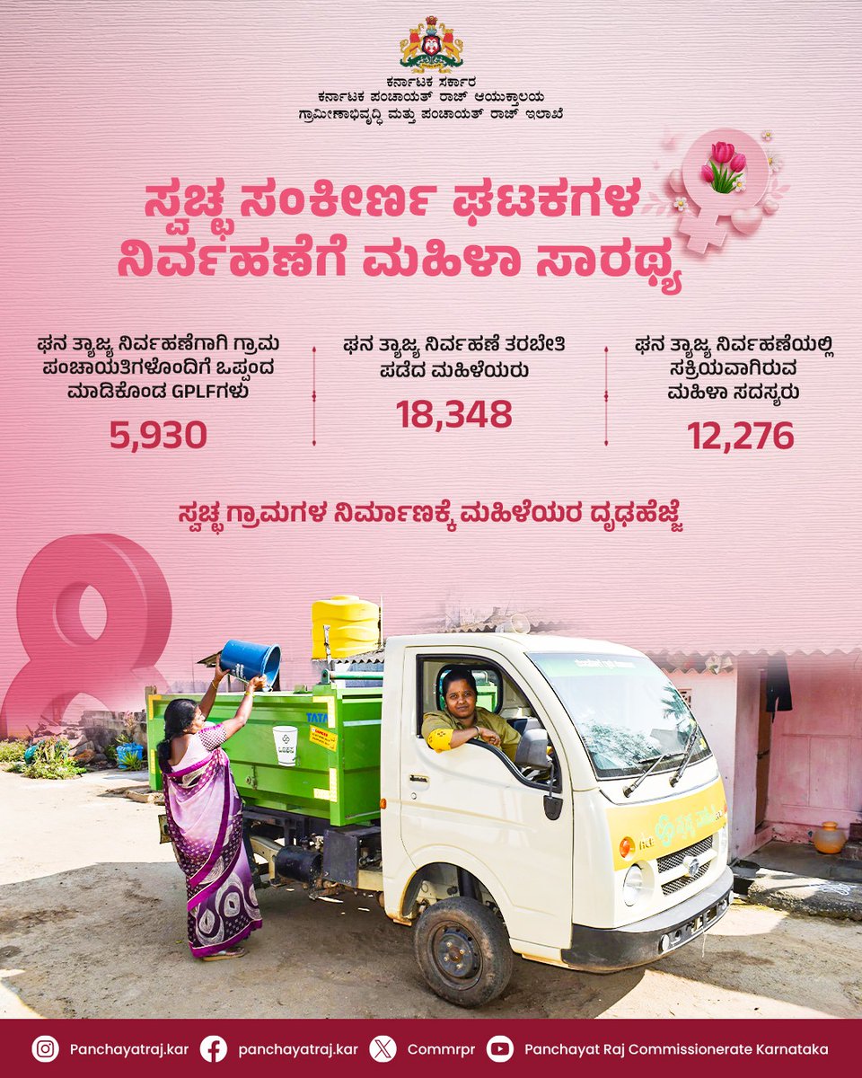 Panchayat Raj Commissionerate - Karnataka tweet media