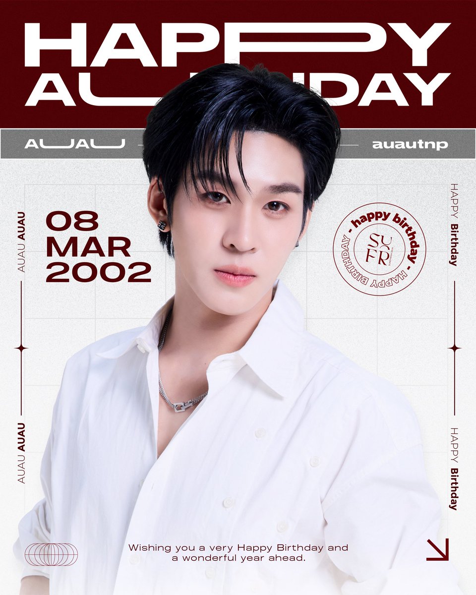 AUAU's Day🥳
Happy Birthday to AUAU🎂✨

#auautnp
#SurefreshSongkranDay