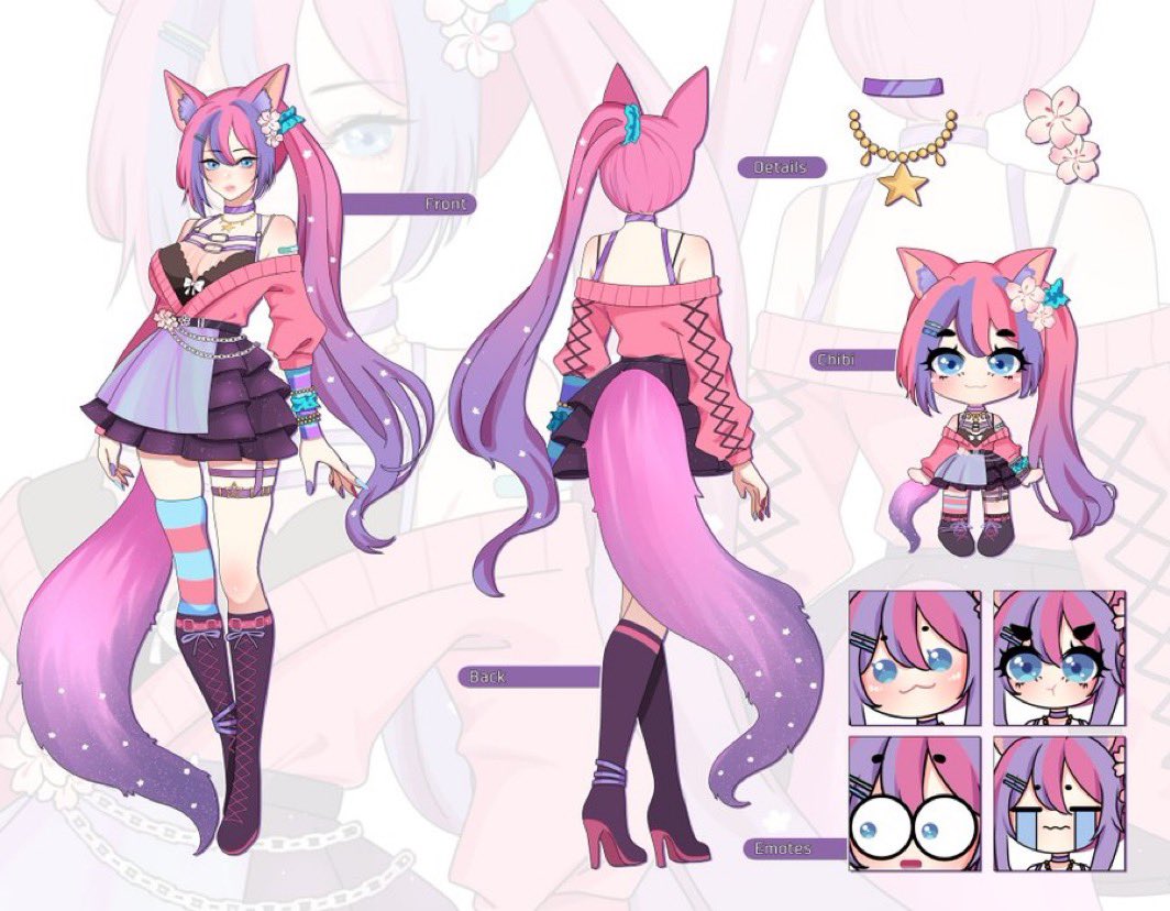 Sakura Fubuki🌸🦊Fox-Kitsune Vtuber tweet media