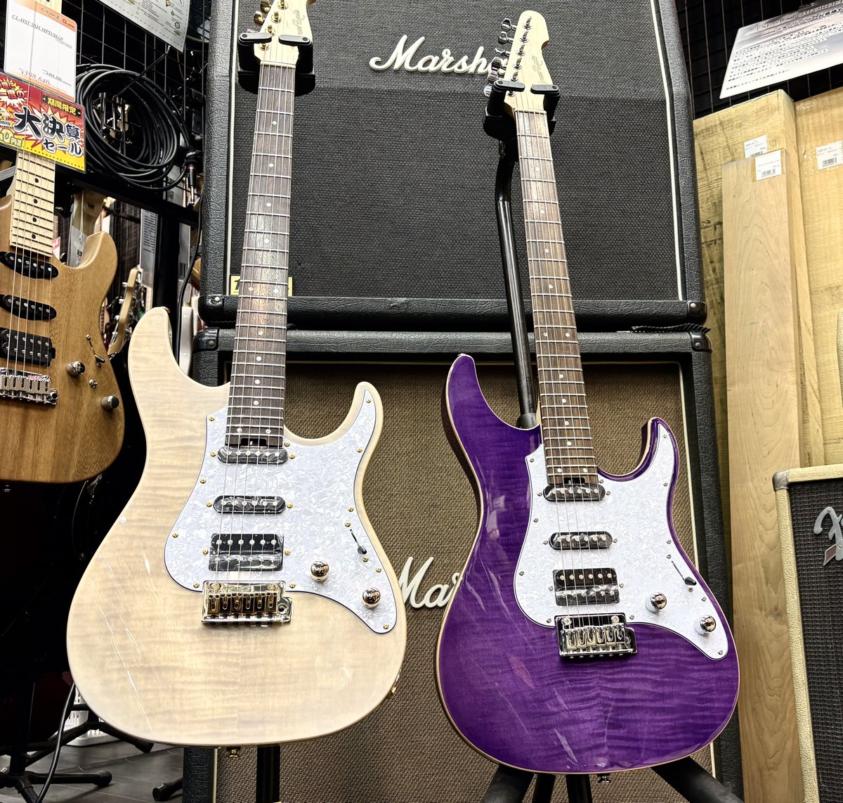 espcrafthouse's tweet image. 【新製品入荷情報‼️】

この度Grass Rootsより
G-SNAPPER-CTM/Blond/See Thru Purple
が、新たに入荷しました🫡

杢目が超映えてます！
また、ナチュラルバインディングによる木の存在感が圧倒的魅力です😏

Blond
digimart.net/cat01/shop22/D…

See Thru Purple
digimart.net/cat01/shop22/D…

#ESP渋谷