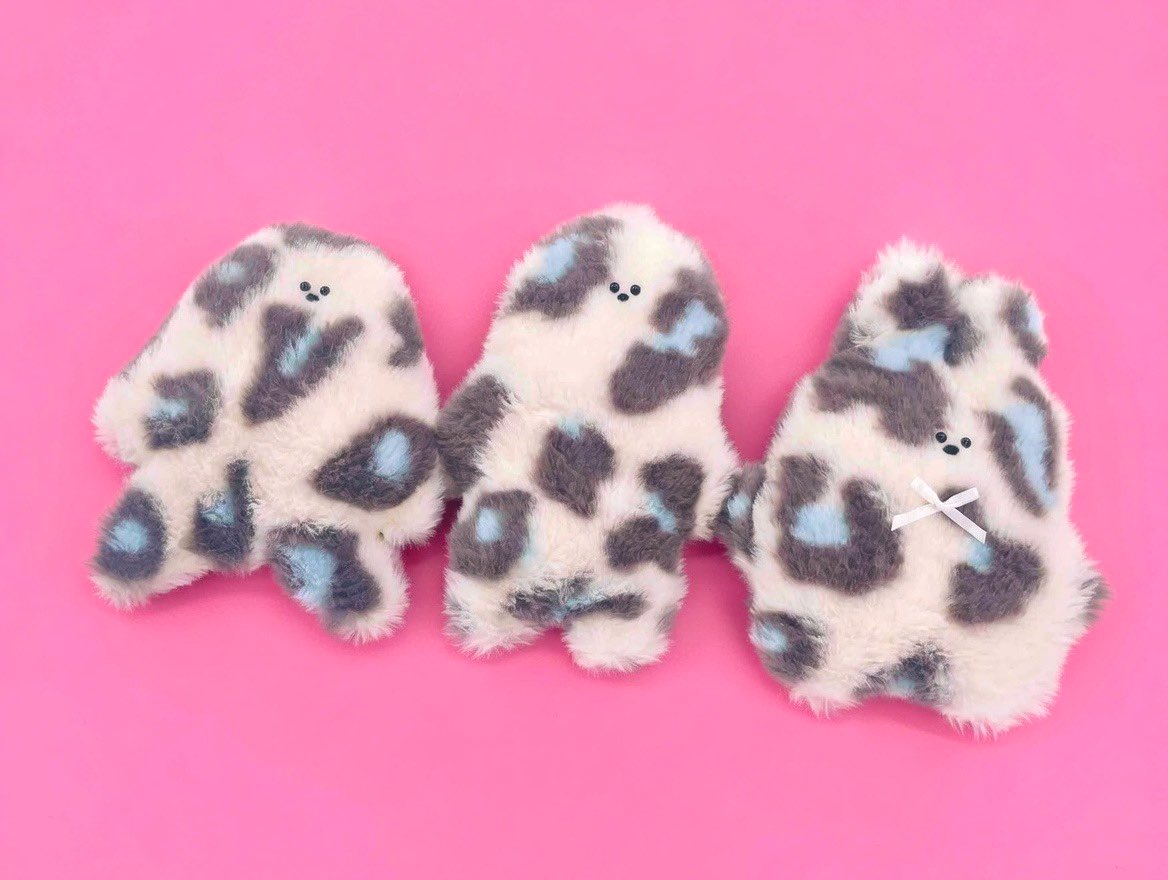 新カラーのヒョウ柄宇宙人くんたち！
触り心地も最高！
明日minneにて出品予定🌟