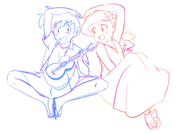 it's a sherbet skyyyy #rhythmdoctor