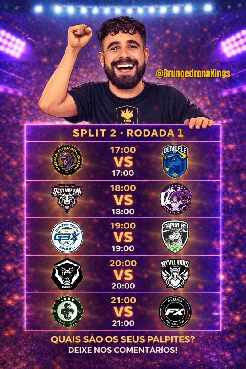 Brunoedro1's tweet photo. Eai, quem ganha? 
#kingsleaguebrasil #Futbol #CopaMundialFIFA https://t.co/YNTU2vK9AS