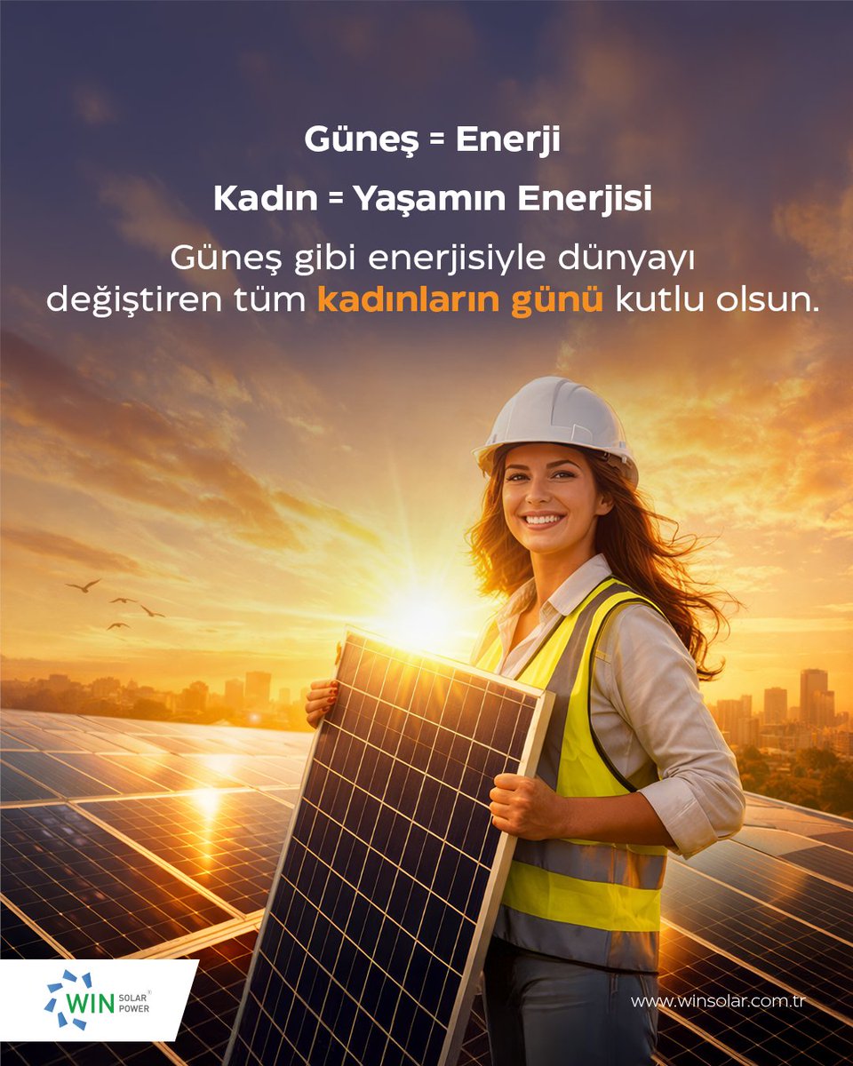 Güneş gibi enerjisiyle dünyayı değiştiren tüm kadınların günü kutlu olsun! ☀️

#8MartDünyaKadınlarGünü