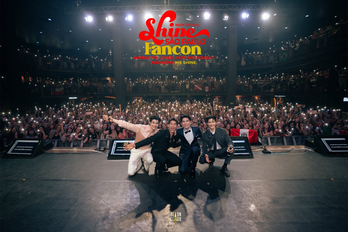 THANK YOU, SÃO PAULO 🫶🏻✨

#ShineBRFancon
#ShineTheSeries