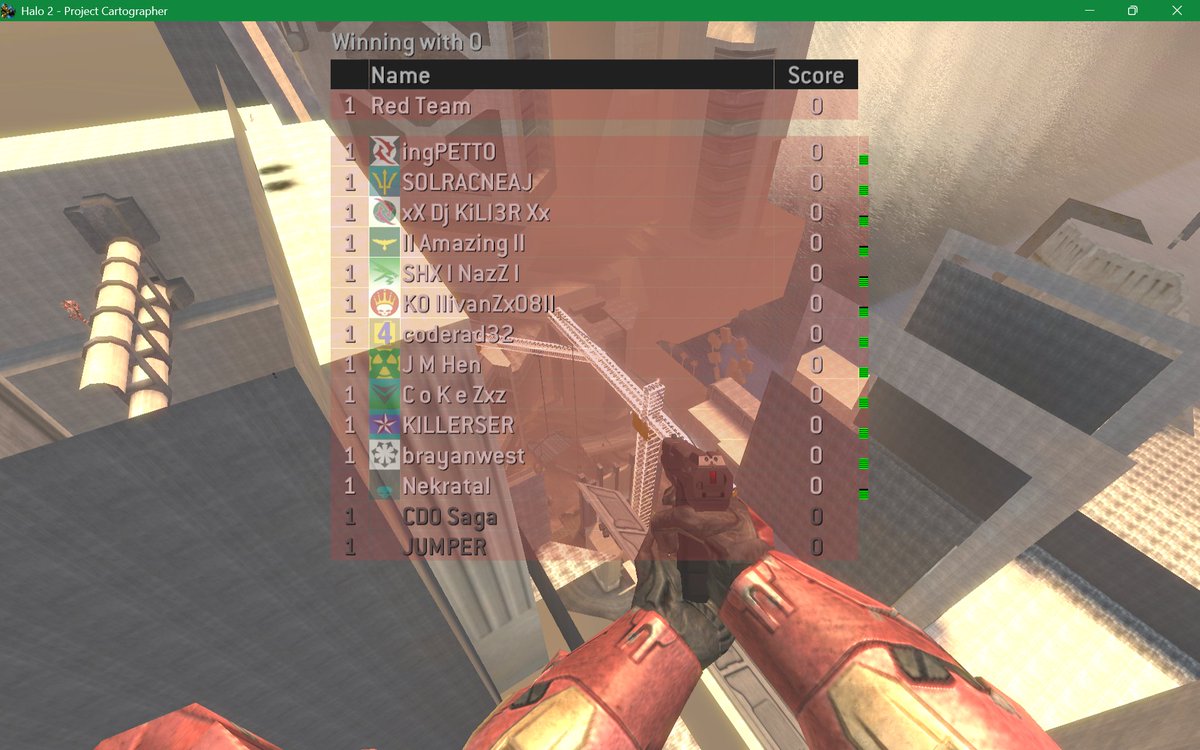 Coderad32's tweet image. Had some fun this morning making it to the top.
#Halo2 #Bounce #Discord #Cartographer